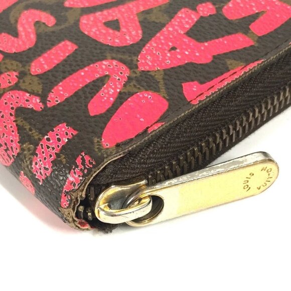 LOUIS VUITTON MonogramGraffiti Zippy wallet Zip Around Long Wallet - Picture 7 of 16